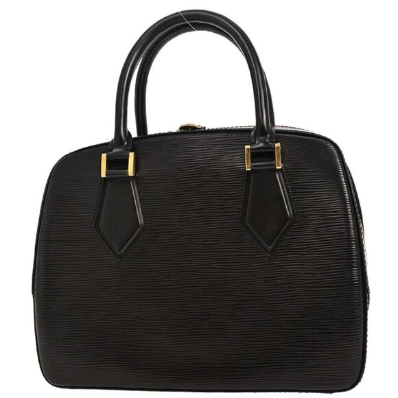 Louis Vuitton Black Epi Sablon Handbag M52042 - Picture 1 of 10